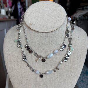 Metal Bubbles Long Strand (SILVER)